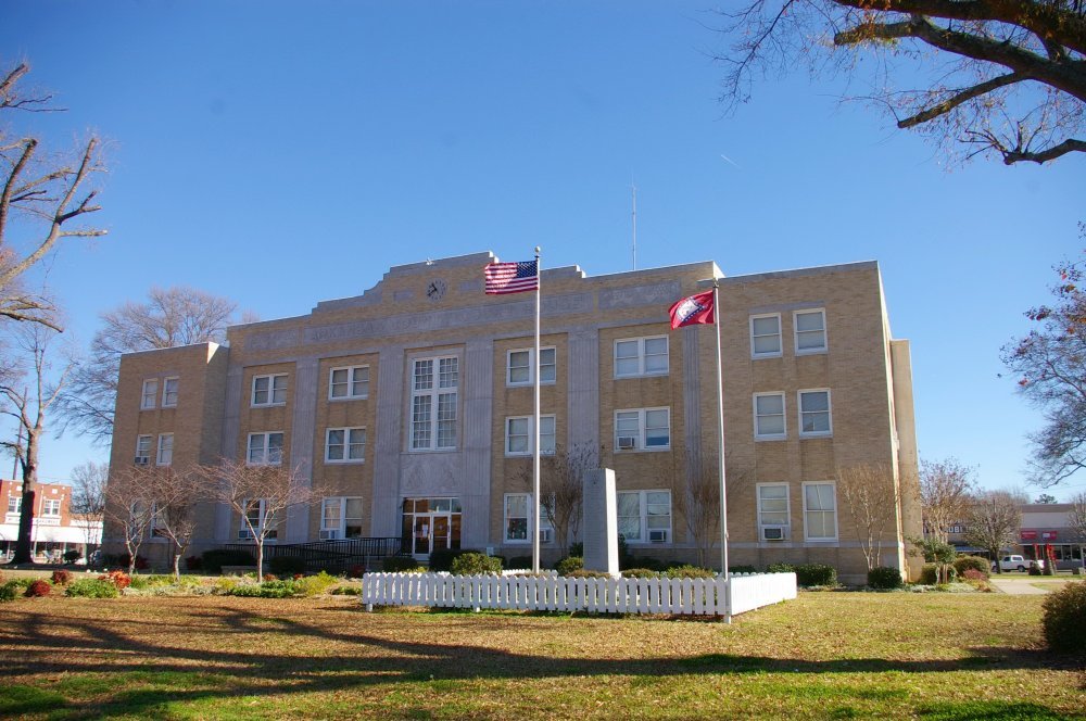 Arkansas County, Arkansas Courthouse in DeWitt