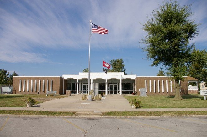 Clay County, Arkansas Courthouse in Piggott