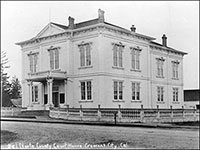 Old Del Norte County, California Courthouse