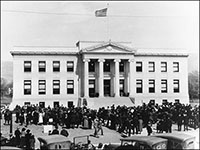 Old Inyo County, California Courthouse