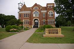 Rush County, Kansas Courthouse