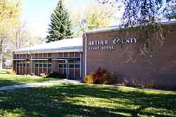 Arthur County, Nebraska Courthouse
