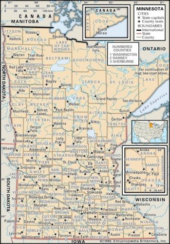 Historical Facts of Minnesota Counties Guide