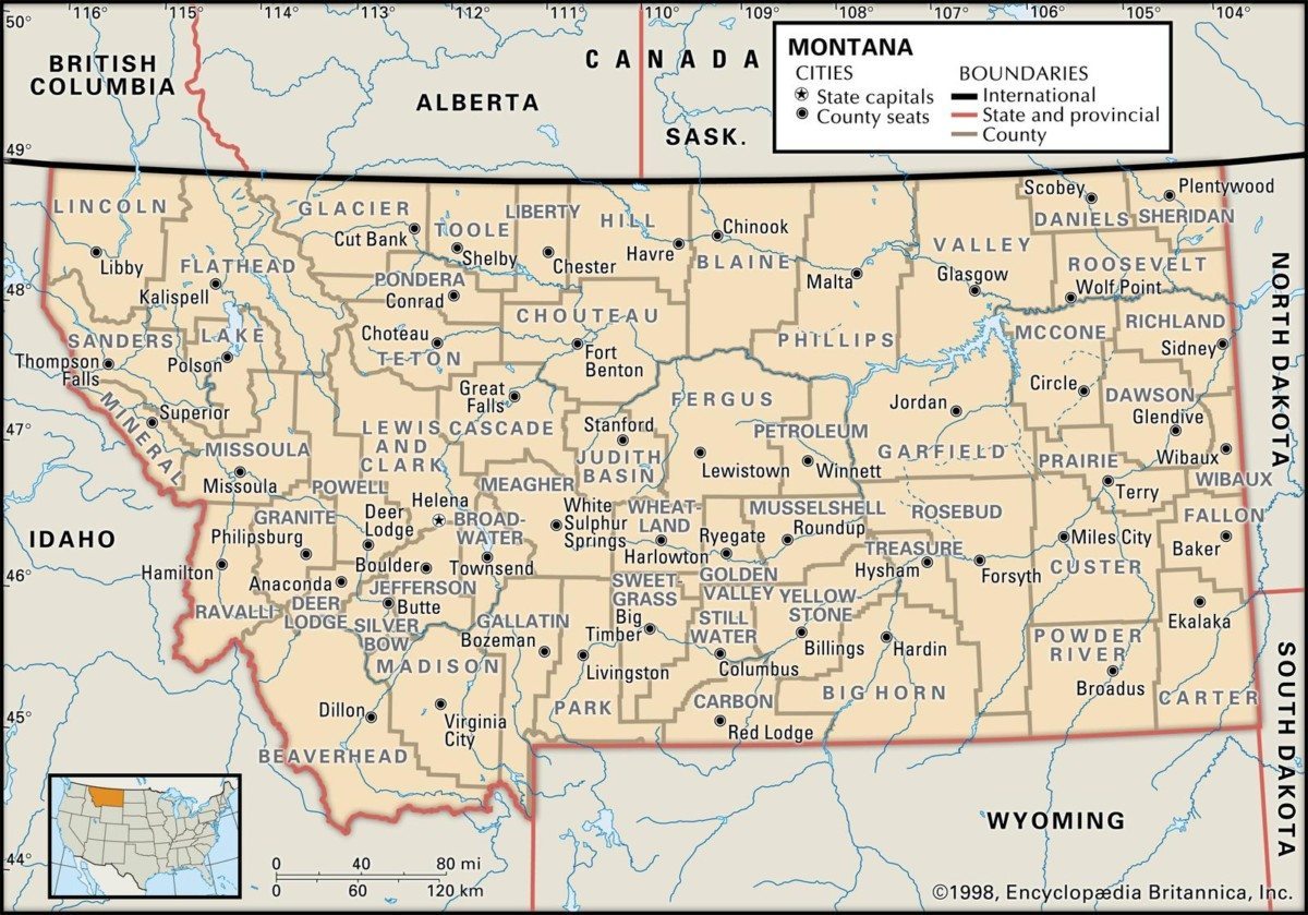 Historical Facts Of Montana Counties Guide   MT County 1200x839 