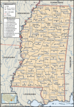 Historical Facts of Mississippi Counties