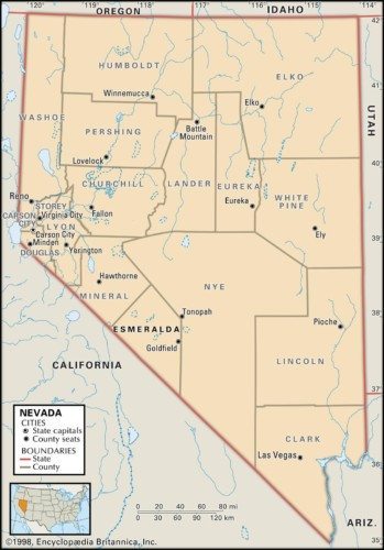 Historical Facts of Nevada Counties Guide