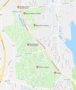 Cemeteries Map - Westchester County, New York