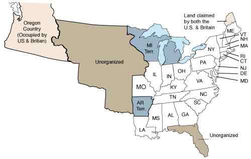 What territory does the country occupy