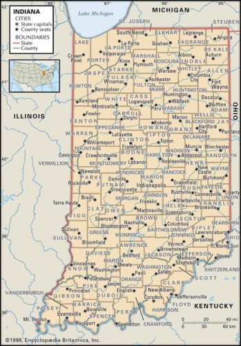 Historical Facts Of Indiana Counties Guide